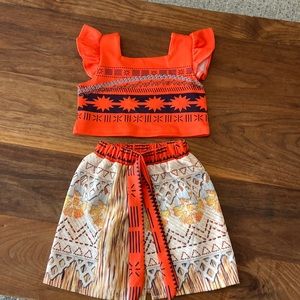 Moana Costume- size 4T